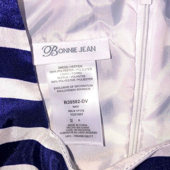 NWOT Girls Size 6 Bonnie Jean Sleeveless Floral Dress - Picture 2 of 9